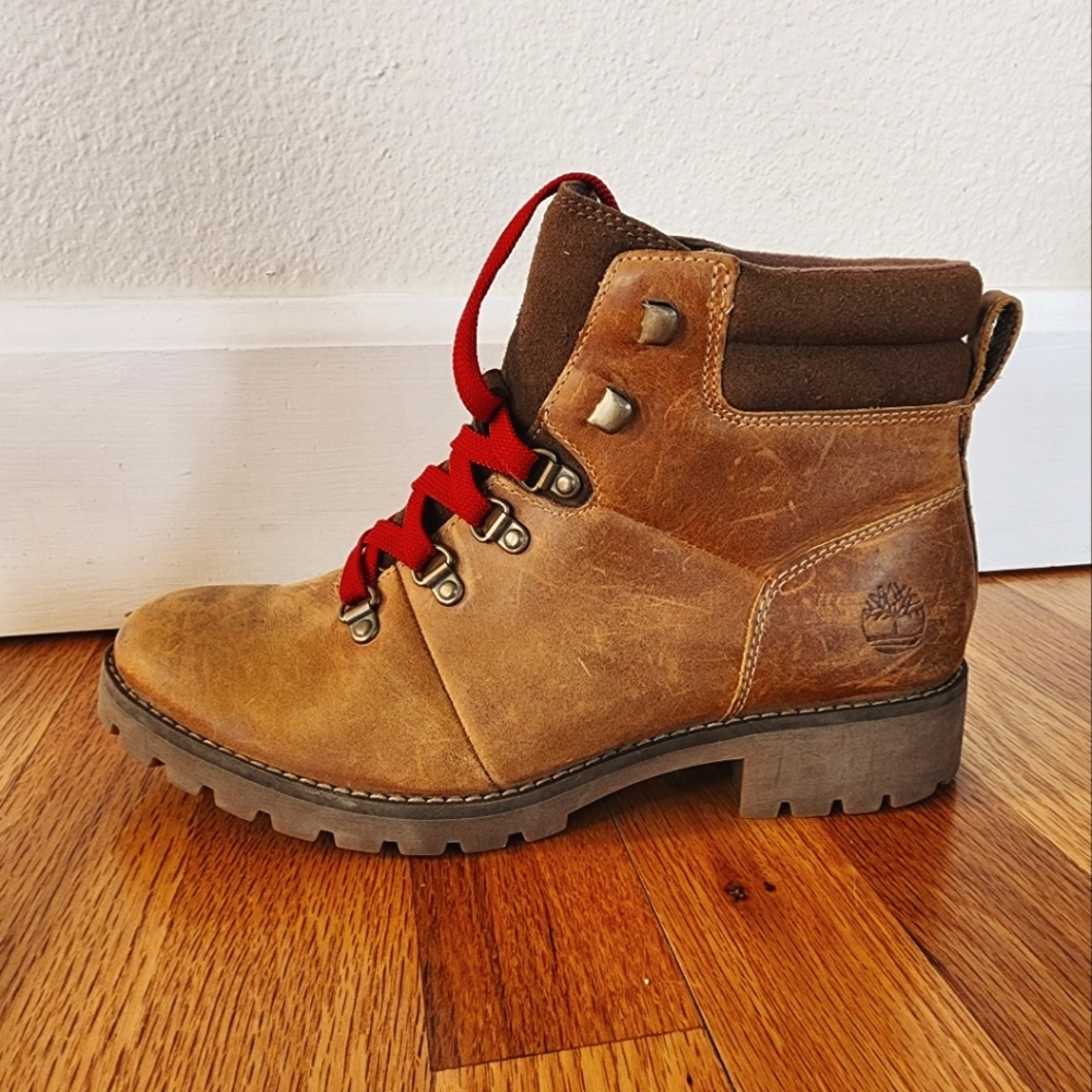 Timberland Tan Leather Boots